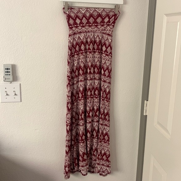 B Envied Soft Tribal Maxi Skirt - Picture 3 of 8